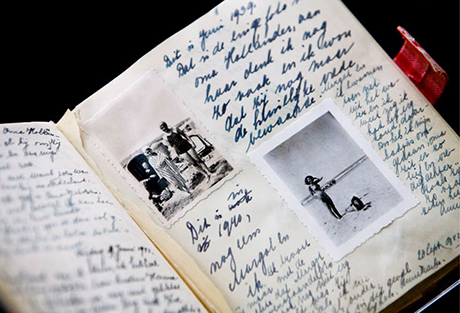 Anne Frank on Anne Frank Diary