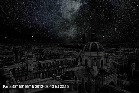 Parigi notte senza luci